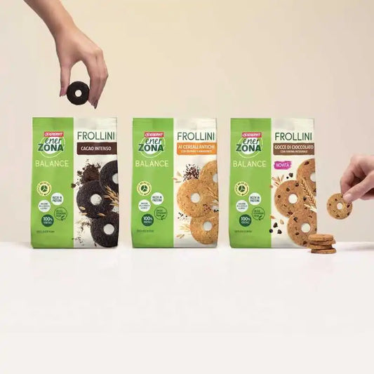 ЕнерЗона Бисквити Баланс с Парченца Черен Шоколад