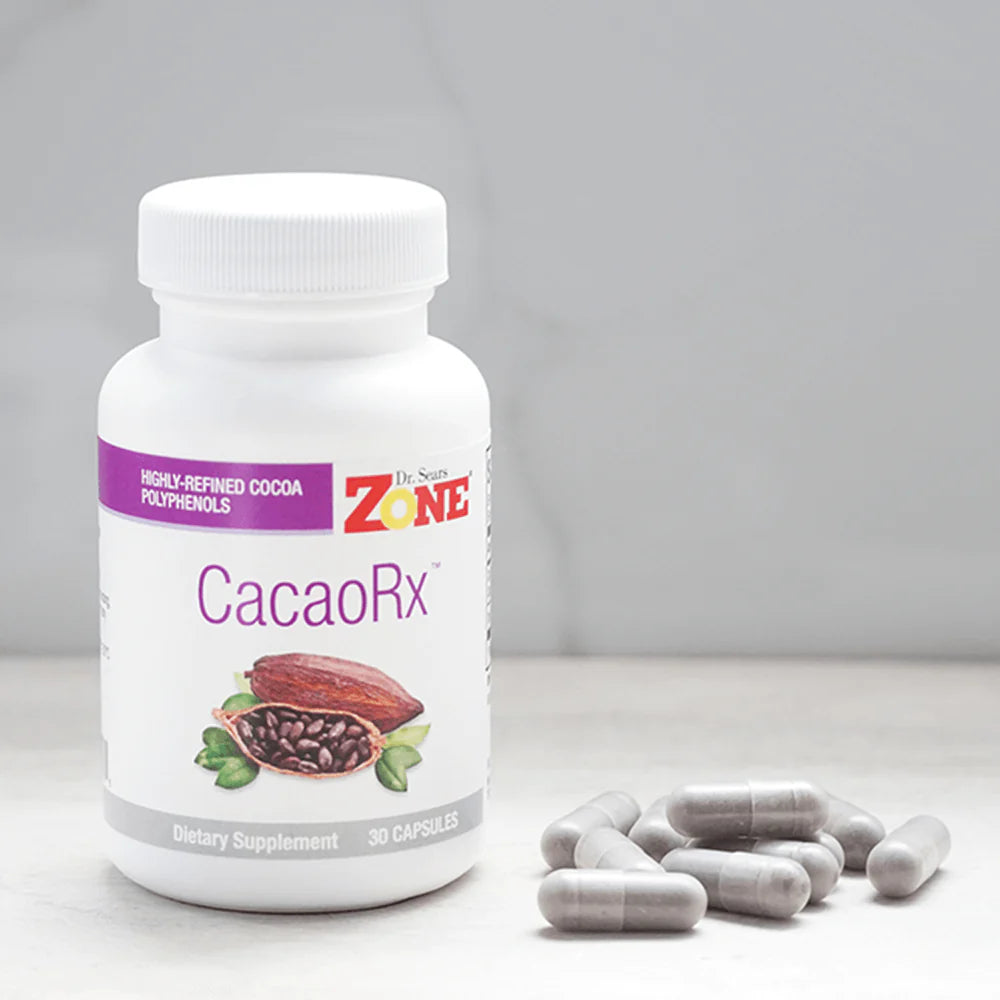 Dr. Sears' Zone Полифеноли CacaoRx - 30 капсули