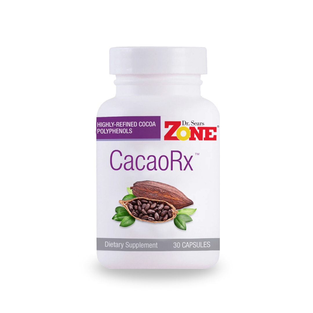 Dr. Sears' Zone Полифеноли CacaoRx - 30 капсули