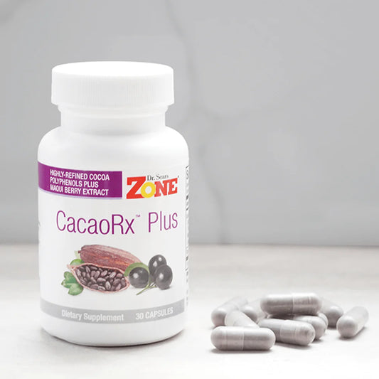 Dr. Sears' Zone Полифеноли CacaoRx Плюс - 30 капсули