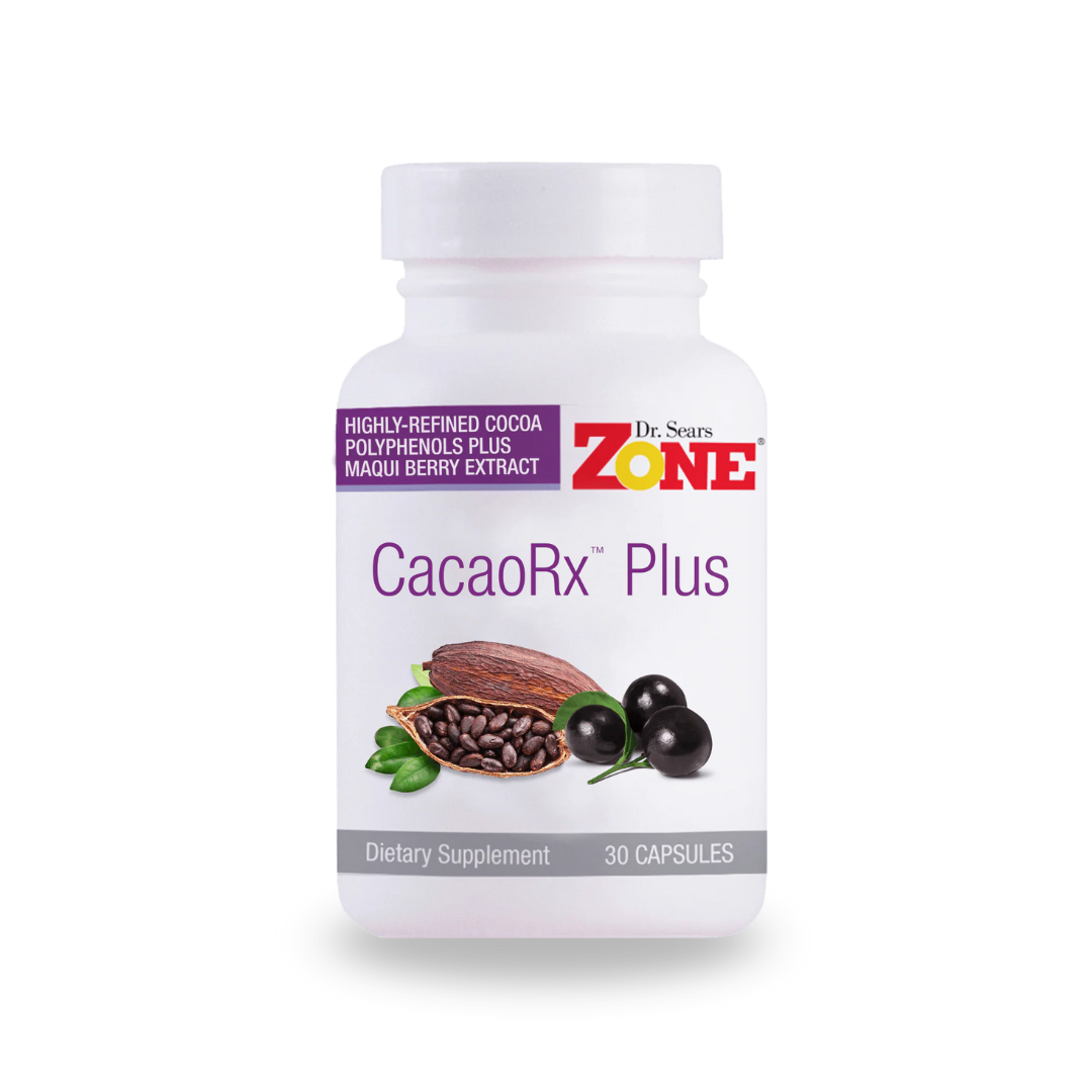 Dr. Sears' Zone Полифеноли CacaoRx Плюс - 30 капсули