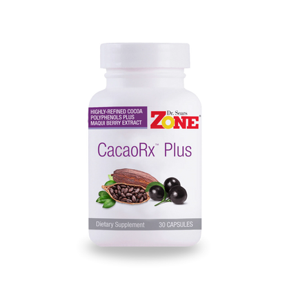 Dr. Sears' Zone Полифеноли CacaoRx Плюс - 30 капсули